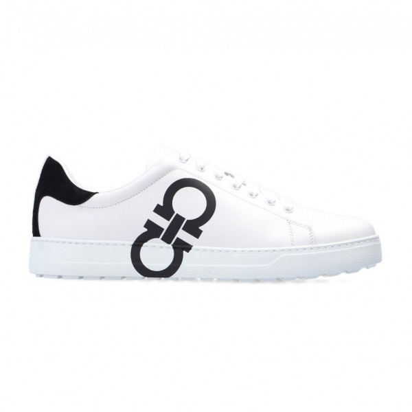 Salvatore Ferragamo - Sneakers Number Bianco Black