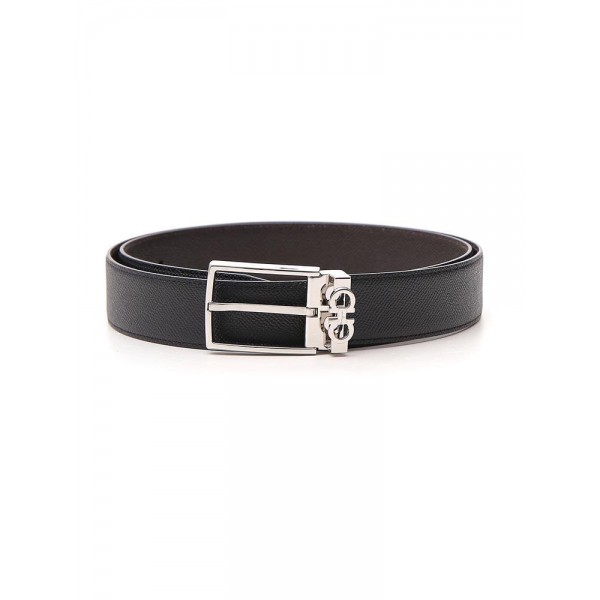 Salvatore Ferragamo Men's Reversible & Adjustable Leather Belt