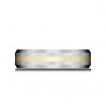 Benchmark - Tungsten and Yellow Gold Ring 