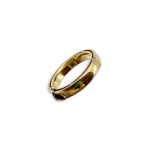 Damiani Yellow Gold Sided Diamond Ring- 00164