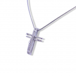 Damiani Pave Diamond Cross Necklace- 00224