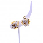 Damiani Yellow Gold Earring Stud- 00547