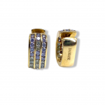Damiani Yellow Gold Diamond Earring- 00600