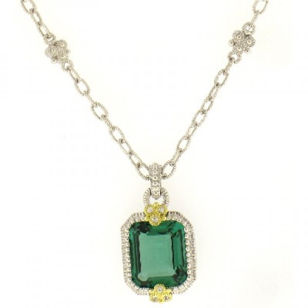 Judith Ripka Vienna Link Station Necklace 001-635-00490 | Rolland's  Jewelers | Libertyville, IL
