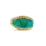 Kabana - Australian Opal and Diamond Ring